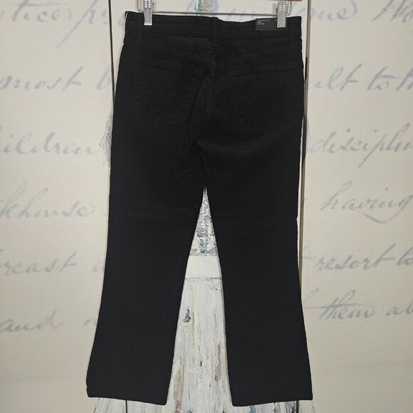 NWT J Brand Selena Bootcut Cropped Corduroy Jeans Pants Black Size 25 $198 - Picture 3 of 8